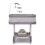 Culla a dondolo per bambini Shooting Star con rete traspirante - Platinum
