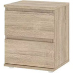 Comodino a 2 cassetti