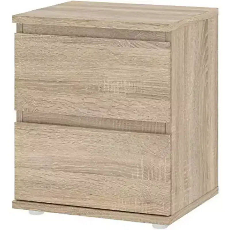 Comodino a 2 cassetti