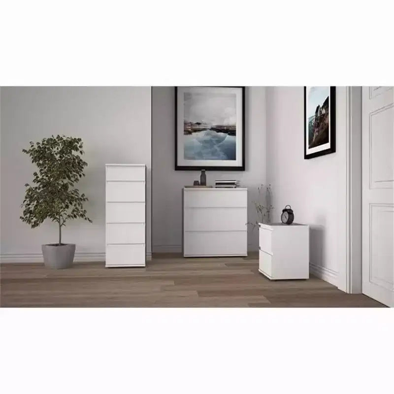 Comodino a 2 cassetti