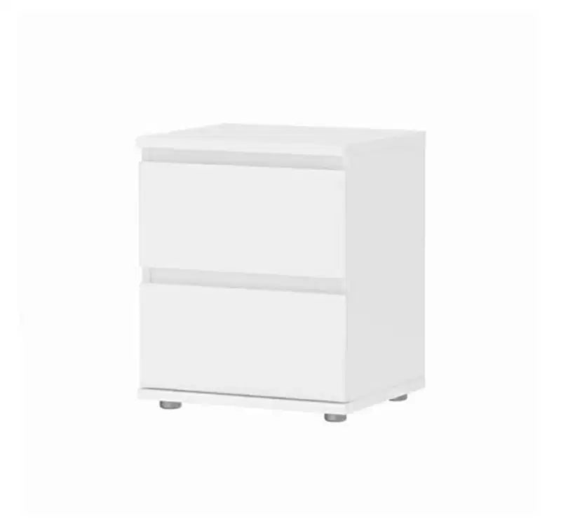 Comodino a 2 cassetti