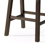 Sgabello da banco in legno senza schienale Vincent 27