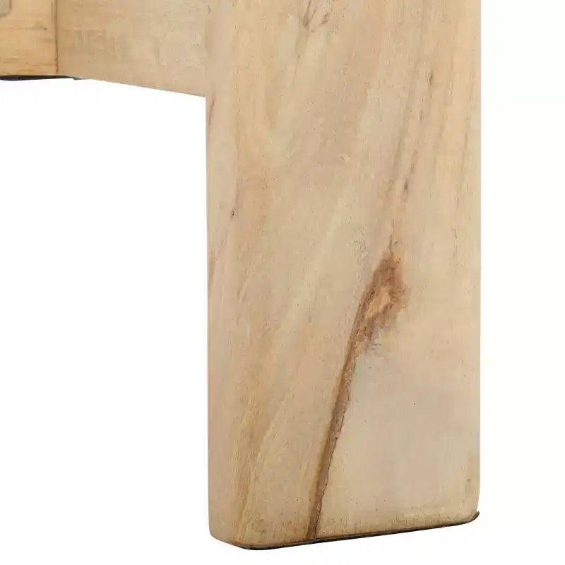 Tavolino Pisa in marmo - ACC3733A - Bianco/Naturale