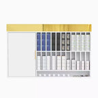 Armadietto con Organizer a Parete per Tinte per Capelli