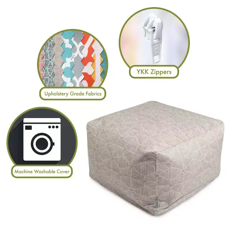 Pouf ottomano Charlie Beige