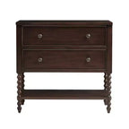 2 Drawer Accent Chest Morocco Brown