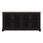 Mobile TV Galano con contenitore e motivo decorativo intagliato 151,4 L 39,9 P 74,4 H cm