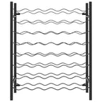 vidaXL Portabottiglie per Vino Scaffale Porta Bottiglie Organizzatore Conservazione Vino per Dispensa Cucina Metallo