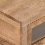 vidaXL Tavolino da caffè 90x60x40 cm in Legno Massello di Acacia
