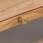 vidaXL Tavolino da caffè 90x60x40 cm in Legno Massello di Acacia