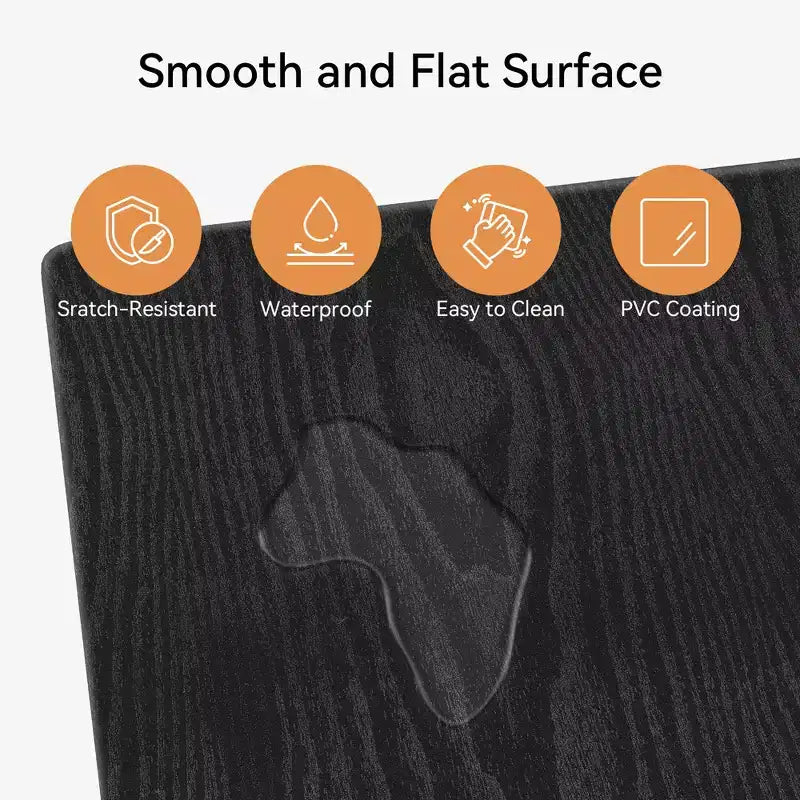 Set da pranzo Dyonery da 5 pezzi per 4 persone – Tavolo e sedie da cucina con robusta struttura in metallo, design moderno salvaspazio